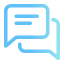 Live chat support icon